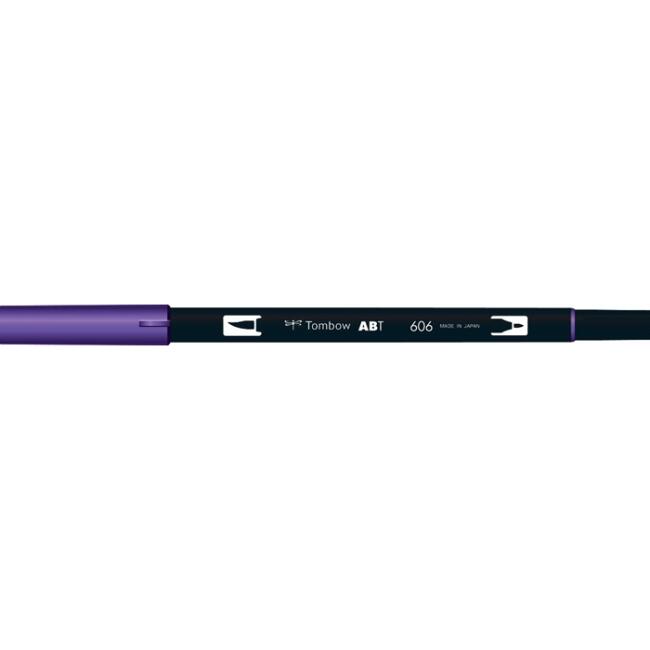 Tombow AB-T Dual Brush Pen Violet 606 - 2