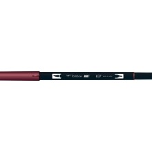 Tombow AB-T Dual Brush Pen Wine Red 837 - TOMBOW