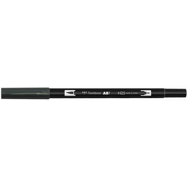 Tombow Ab-T Grafik Çizim Kalemi Lamp Black N:25 - 1