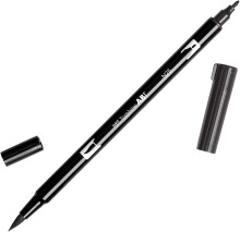 Tombow Ab-T Grafik Çizim Kalemi Lamp Black N:25 - Tombow (1)