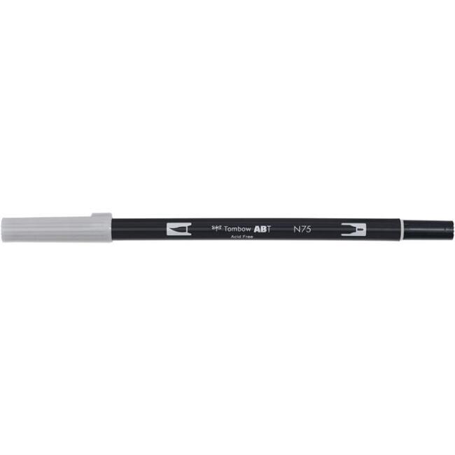 Tombow Ab-T Grafik Çizim Kalemi Light Cool Grey N:75 - 3