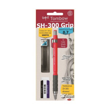 Tombow Grip Mekanik Kurşun Kalem Sh-300 Okul Seti 0.7Mm Koyu Pembe - Tombow