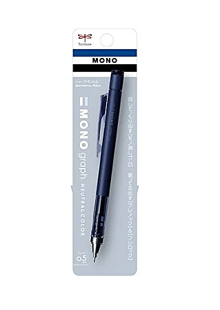 Tombow Monograph Neutral Versatil Kalem 0,5mm Mat Mor  141D - 1