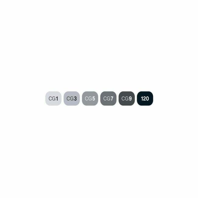 Touch Grey Tones A Çift Uçlu 6’lı Set - 2
