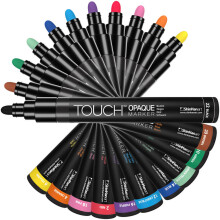 Touch Opaque Marker Su Bazlı Kalem Medium Uç 1.5 - 2.3 mm (Tüm Renkler) - Touch