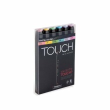 Touch Pastel Tones Çift Uçlu 6’lı Set - Touch (1)