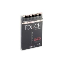 Touch Skin Tones A Çift Uçlu 6’lı Set - TOUCH
