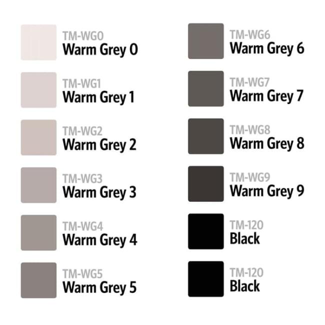 Touch Warm Grey 12’li Set - 2