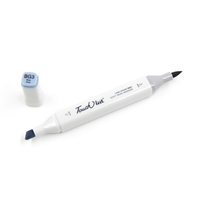 Touchliit Çift Taraflı Marker Kalem Blue Grey 3 BG3 - Gvn Art