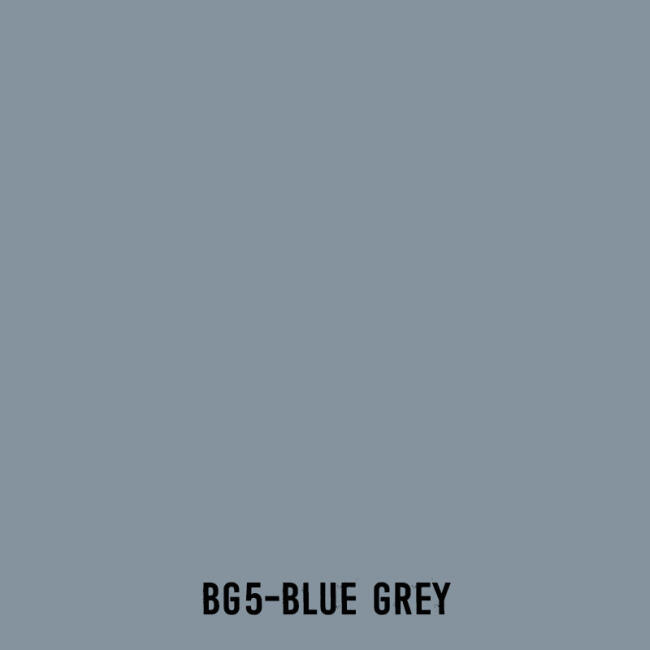 Touchliit Çift Taraflı Marker Kalem Blue Grey 5 BG5 - 2