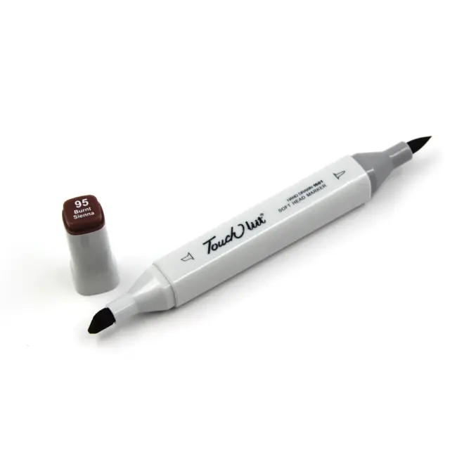 Touchliit Çift Taraflı Marker Kalem Burnt Sienna BR95 - 1