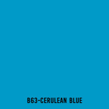 Touchliit Çift Taraflı Marker Kalem Carulean Blue B63 - Gvn Art (1)