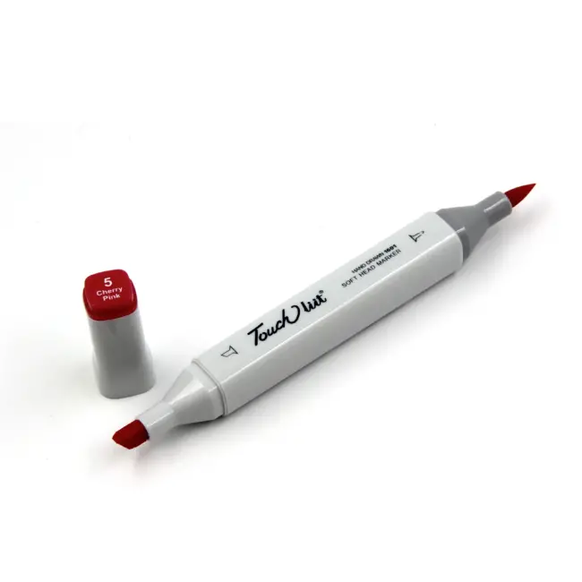 Touchliit Çift Taraflı Marker Kalem Cherry Pink R5 - 1