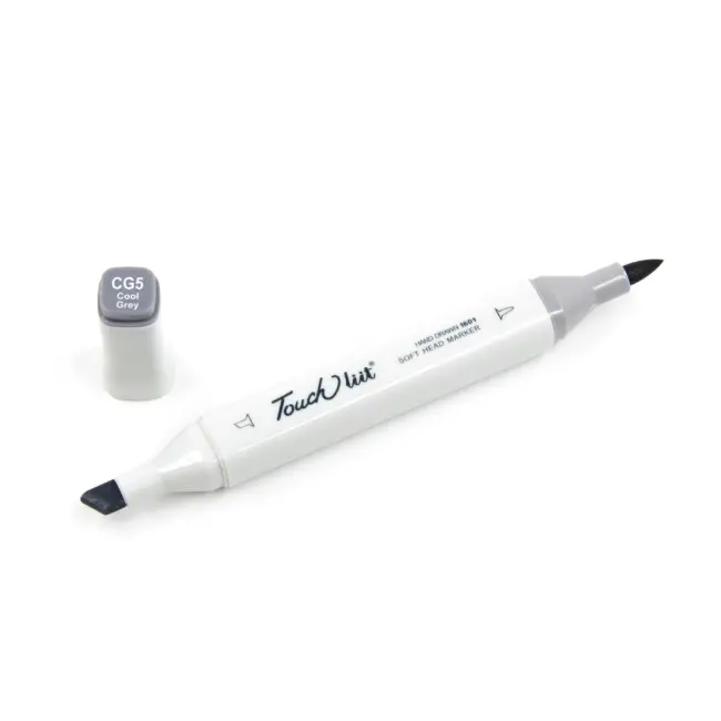 Touchliit Çift Taraflı Marker Kalem Cool Grey 5 Cg5 - 1