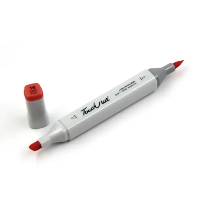 Touchliit Çift Taraflı Marker Kalem Coral Pink R16 - 1