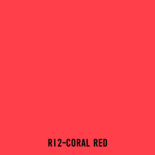 Touchliit Çift Taraflı Marker Kalem Coral Red R12 - Gvn Art (1)
