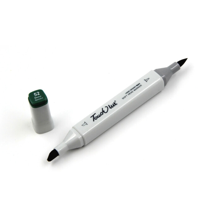 Touchliit Çift Taraflı Marker Kalem Deep Green BG52 - Gvn Art