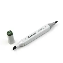 Touchliit Çift Taraflı Marker Kalem Deep Olive Green G43 - 1