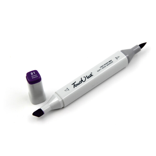 Touchliit Çift Taraflı Marker Kalem Deep Violet P81 - Gvn Art