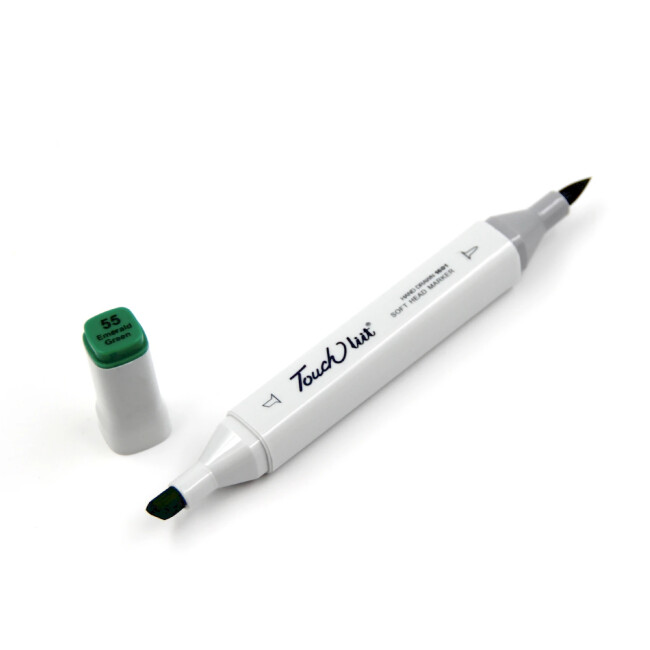 Touchliit Çift Taraflı Marker Kalem Emerald Green G55 - Gvn Art