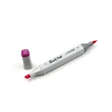 Touchliit Çift Taraflı Marker Kalem Fluorescent Rose F125 - 1