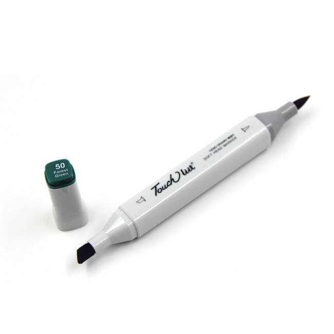 Touchliit Çift Taraflı Marker Kalem Forest Green BG50 - Gvn Art