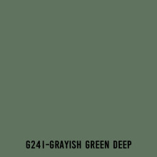 Touchliit Çift Taraflı Marker Kalem Grayish Green Deep G241 - Gvn Art (1)