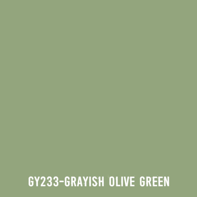 Touchliit Çift Taraflı Marker Kalem Grayish Olive Green GY233 - 2
