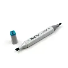 Touchliit Çift Taraflı Marker Kalem Ice Blue B65 - 1