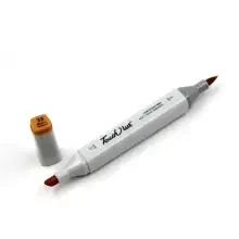 Touchliit Çift Taraflı Marker Kalem Melon Yellow YR33 - 1