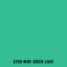 Touchliit Çift Taraflı Marker Kalem Mint Green Light G58 - Gvn Art (1)