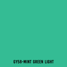 Touchliit Çift Taraflı Marker Kalem Mint Green Light G58 - 2