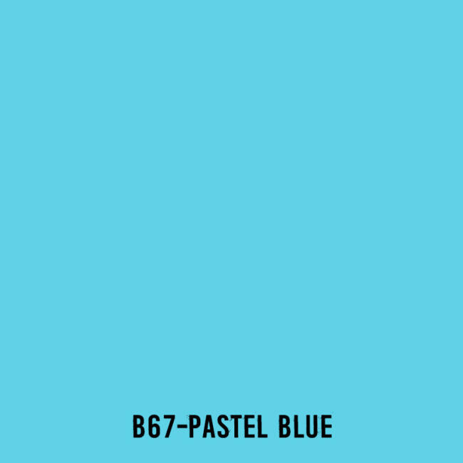 Touchliit Çift Taraflı Marker Kalem Pastel Blue B67 - 2