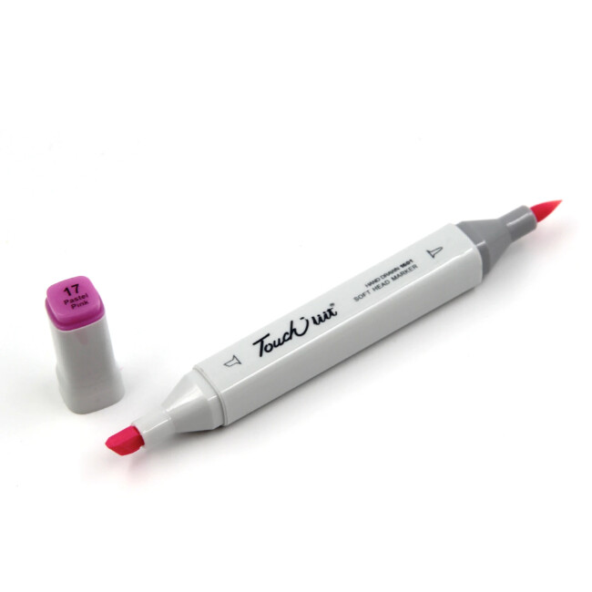 Touchliit Çift Taraflı Marker Kalem Pastel Pink RP17 - Gvn Art