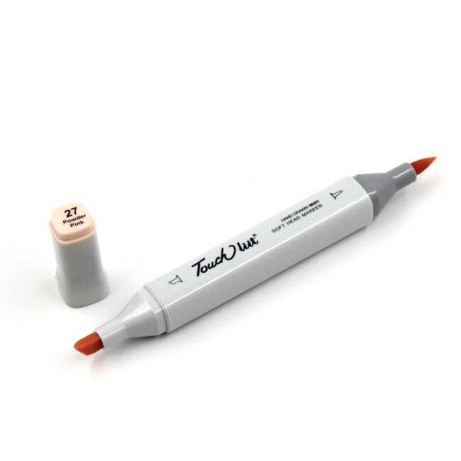 Touchliit Çift Taraflı Marker Kalem Powder Pink YR27 - Gvn Art