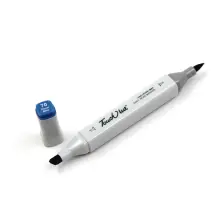 Touchliit Çift Taraflı Marker Kalem Royal Blue PB70 - 1