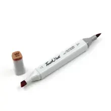 Touchliit Çift Taraflı Marker Kalem Sand BR107 - 1