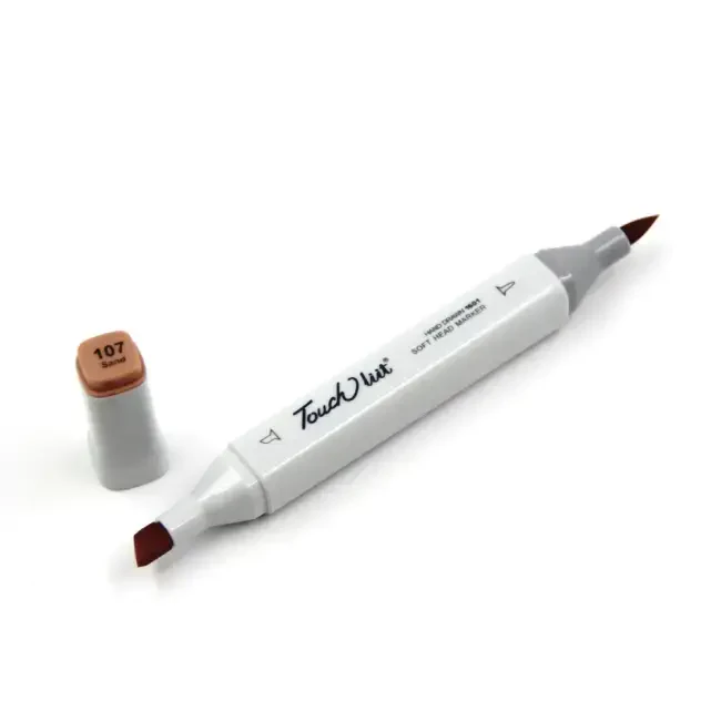 Touchliit Çift Taraflı Marker Kalem Sand BR107 - 1