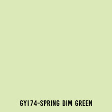 Touchliit Çift Taraflı Marker Kalem Spring Dim Green GY174 - Gvn Art (1)