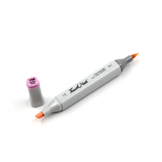 Touchliit Çift Taraflı Marker Kalem Tender Pink RP198 - 1