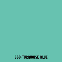 Touchliit Çift Taraflı Marker Kalem Turquoise Blue B68 - Gvn Art (1)