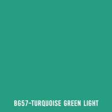Touchliit Çift Taraflı Marker Kalem Turquoise Green Light BG57 - 2