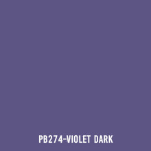 Touchliit Çift Taraflı Marker Kalem Violet Dark PB274 - 2