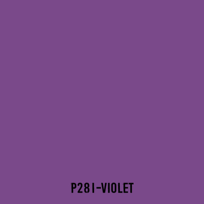 Touchliit Çift Taraflı Marker Kalem Violet P281 - 2