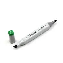 Touchliit Çift Taraflı Marker Kalem Vivid Green G46 - 1