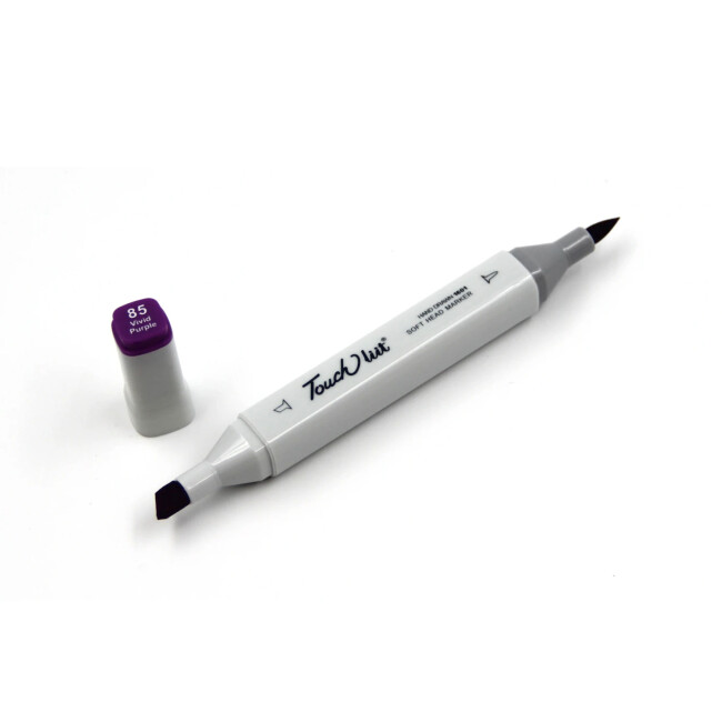 Touchliit Çift Taraflı Marker Kalem Vivid Purple P85 - Gvn Art