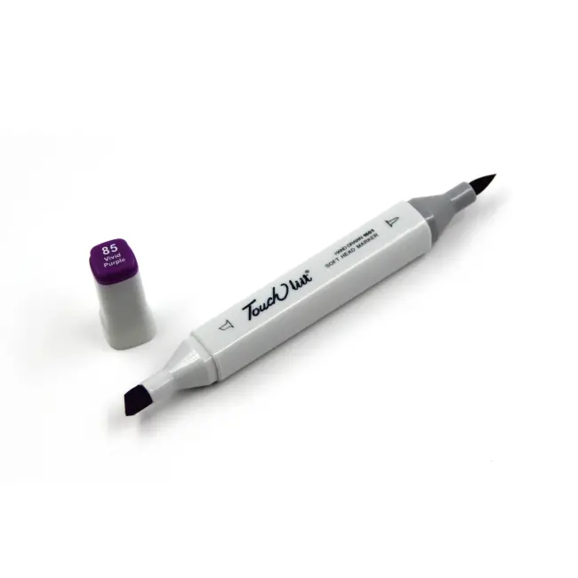 Touchliit Çift Taraflı Marker Kalem Vivid Purple P85 - 1