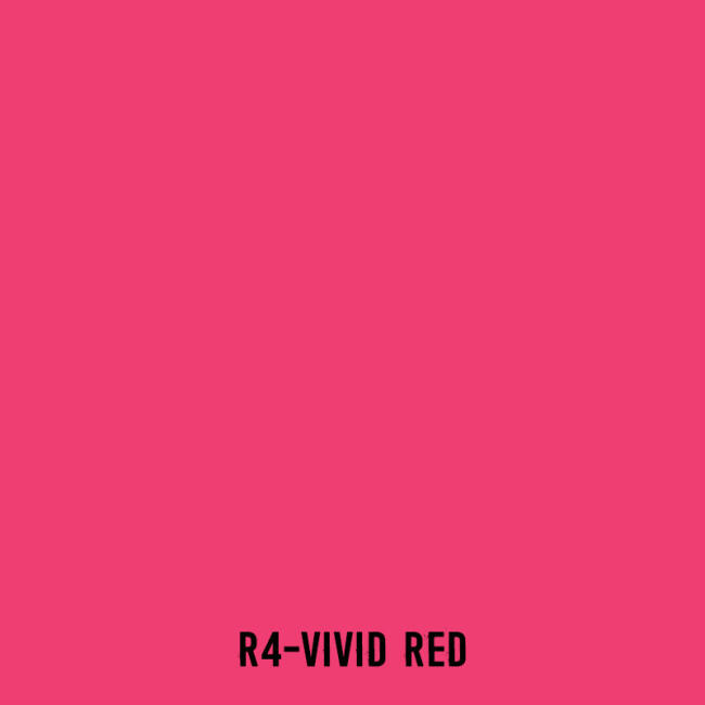 Touchliit Çift Taraflı Marker Kalem Vivid Red R4 - 2