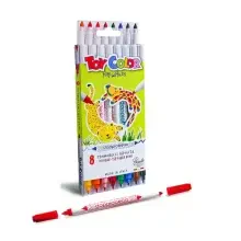 Toy Color Çift Uçlu Keçeli Kalem Seti 8'li 0036.000 - 1