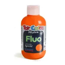 Toy Color Fluo Tempera Boya 250 ml Turuncu 0931.034 - 1